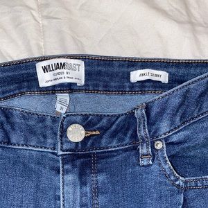 William Rast great condition ankle skinny jeans